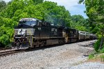 NS 4615 leads a manifest south 